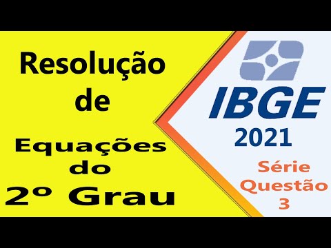 Resolução de equações do 2º grau questão 3