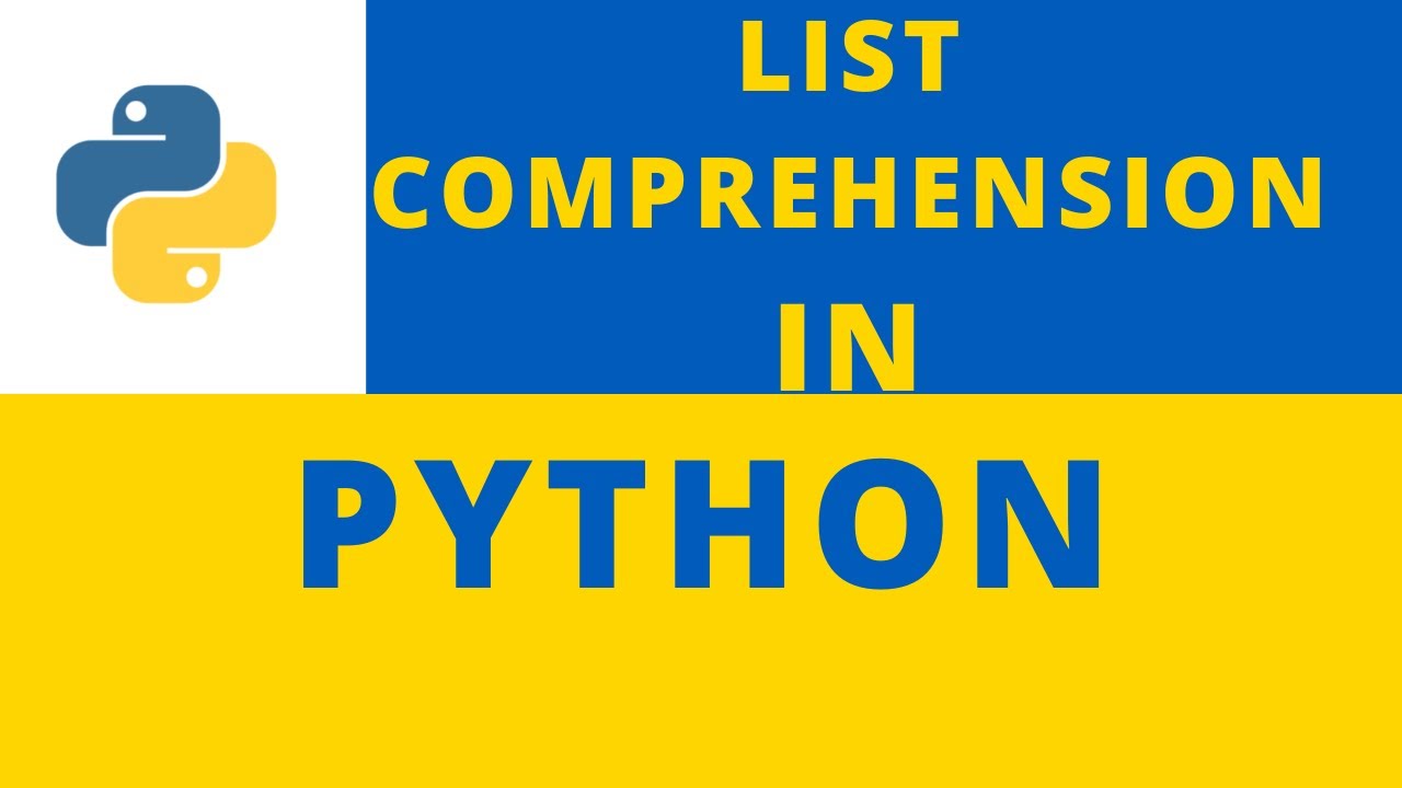 20 Use Of List Comprehension In Python YouTube 20-use-of-list-comprehension-in-python-youtube