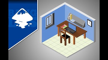 Inkscape Tutorials : How To make Simple Isometric Design Using Inkscape
