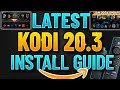 New kodi 203 update on firestick 2024