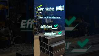 TENGDI DFT350 Square Tube Mill Running Stably in India with Positive Customer Feedback #TubeMill