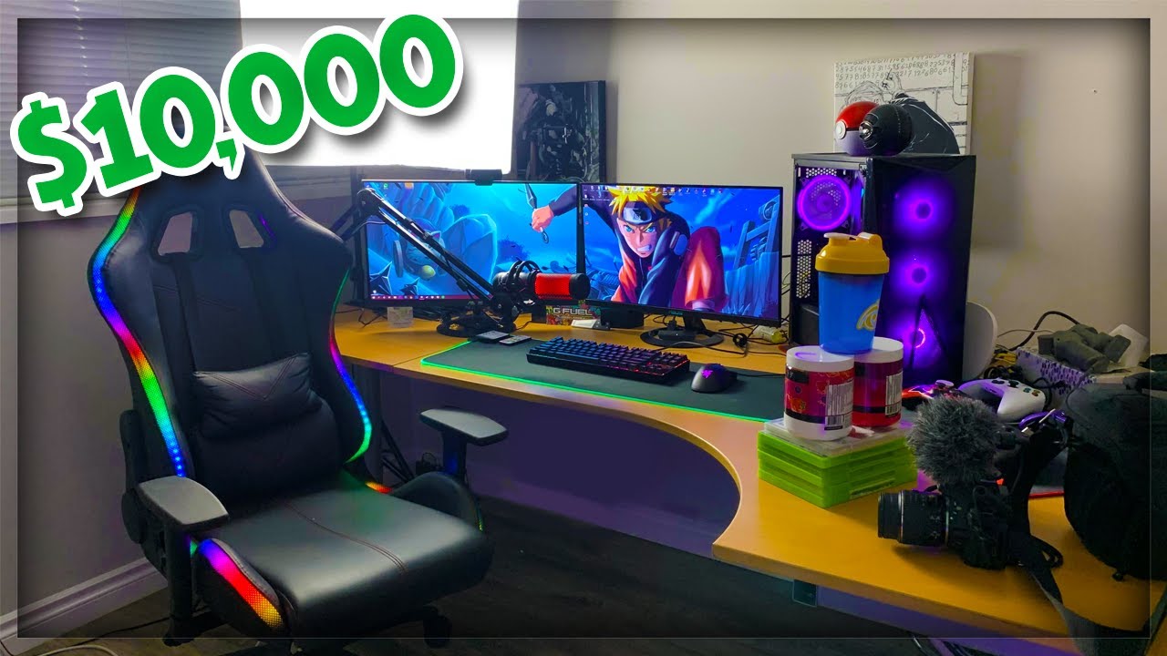 MY GAMING SETUP TOUR ($10,000) - YouTube