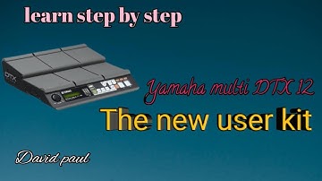 Yamaha DTX Multi-12 Kit Demo | Powerful Electronic Drum Pad Sounds! | David Paul