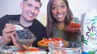 We Tried Lizzo’s “Natures Cereal”! Is It Worth The Hype?!🤔 #tiktokmademedoit 🤷🏾‍♀️....