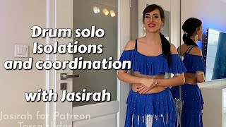Drum Solo Isolations And Coordination With Jasirah