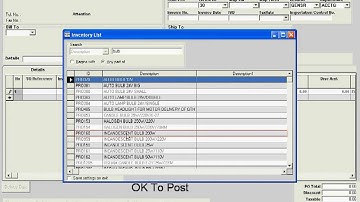 Daxa Demo: Purchase Order