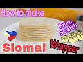 Siomai Wrapper Amazing Recipe | Pinoy Siomai