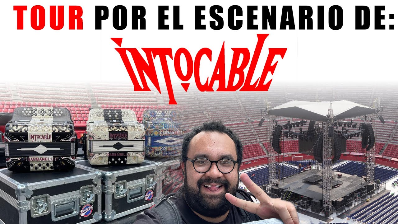 INTOCABLE en la PLAZA DE TOROS MÉXICO Tour por su Escenario y su ...