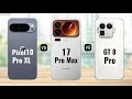Google Pixel 10 Pro XL vs Xiaomi 17 Pro Max vs Realme GT 8 Pro || Full Comparison 
