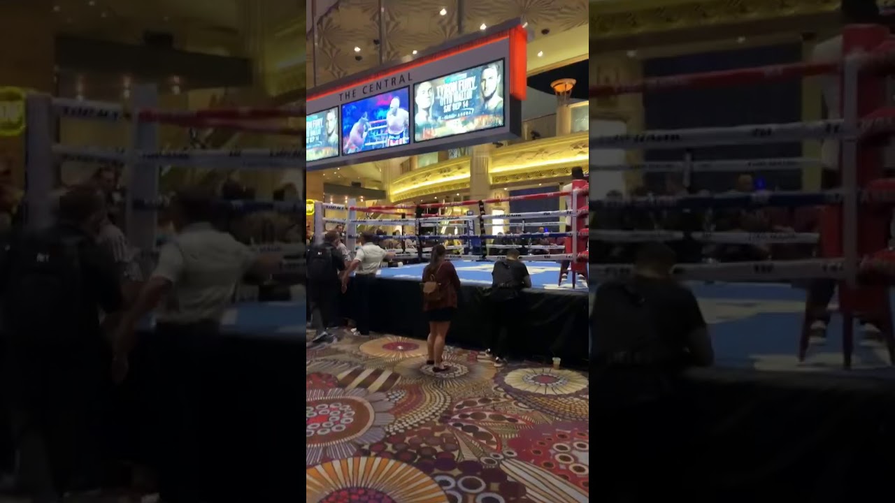 MGM grand boxing YouTube