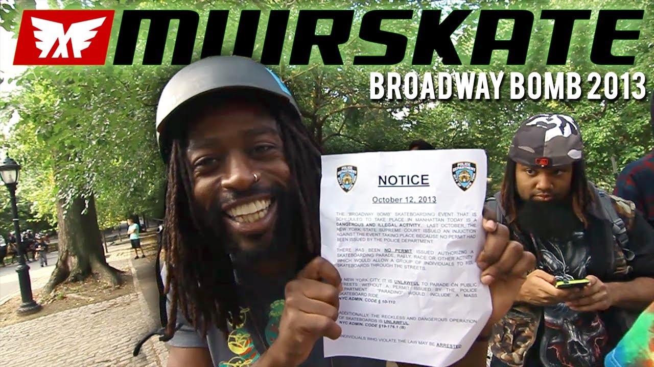 Broadway Bomb 2013 Trailer | Muirskate Longboard Shop