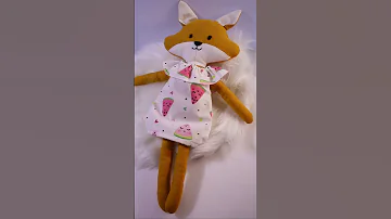 Cose Un Adorable Zorrito Con Su Ropita Costura Kilubo DIY 