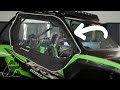 How To Install Tusk Zipperless Upper Doors on a Kawasaki KRX 1000