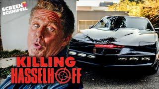 Hasselhoff im K.I.T.T. aus Knight Rider | Killing Hasselhoff | Screen Schnipsel