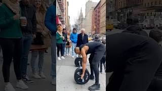 People Stood Inches Away Then He Lifted 80Kg