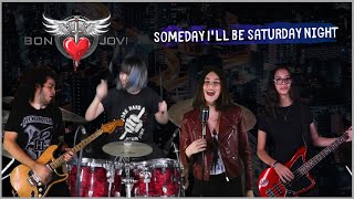 Bon Jovi - Someday I'll Be Saturday Night cover by Kalonica Nicx, Andrei Cerbu, Beatrice F & Maria T