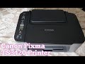 Canon Pixma TS3420 Printer Unboxing & Set Up