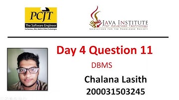 Data Base Task 11 |Explain how to create a table for storing employee information as mentioned