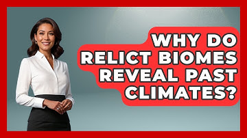 Why Do Relict Biomes Reveal Past Climates? - Explaining Ecology