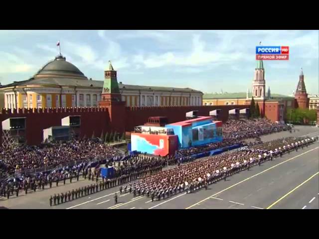 We Are the Army of the People Russian Army Choir, Red Square Victory Parade 9 May 2015 class=