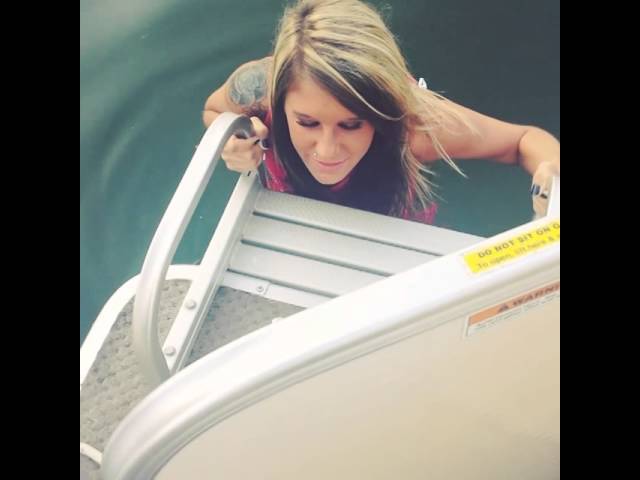 Girl Peeing On Boat