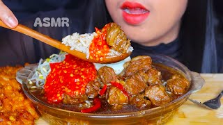 ASMR RAWON ||MUKBANG ASMR EATING SPICY FOOD #ASMR #asmrsounds #asmrvideo #asmreating 