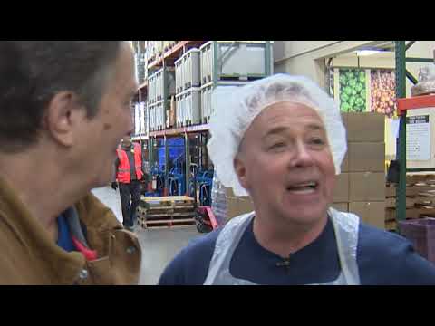 Rod on the Job: Oregon Food Bank warehouse