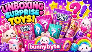 I bought EVERY Sticki Roll! Huge Unboxing Toy Haul