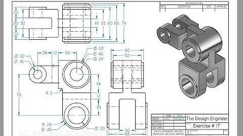 Solid Edge 2023 Tutorial - Exercise 17
