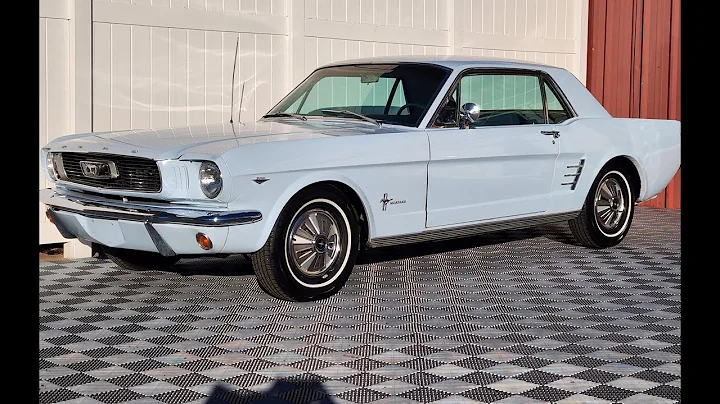 1966 Ford Mustang Arcadian Blue 289 W AC @AutoWorldConway