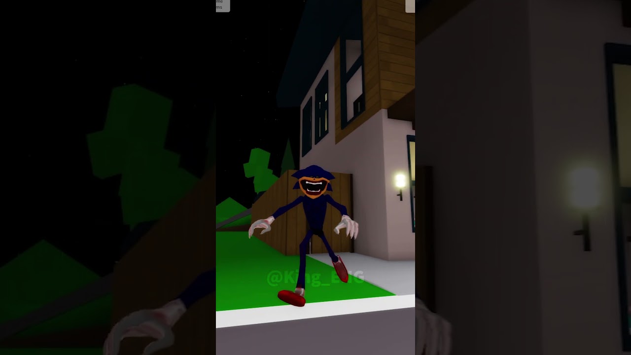 I Became Shin Sonic Tapes To Scary My Friends In Brookhaven! 😱