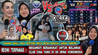 🔴2 RAKSASA BERTEMU LAGI‼️ Megawati Bertemu Irina Voronkova Di turnamen Jeju Hyundai Vs Shanghai Jeju