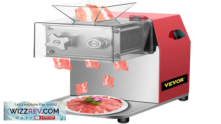 VEVOR Commercial Meat Cutting Machine 551 Lbs H 850W Meat Shredding Machine 3.5mm
