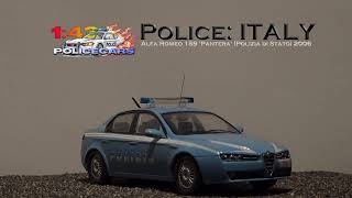 Match Highlights Alfa Romeo 159 'Pantera' (2006) 1:43 scale