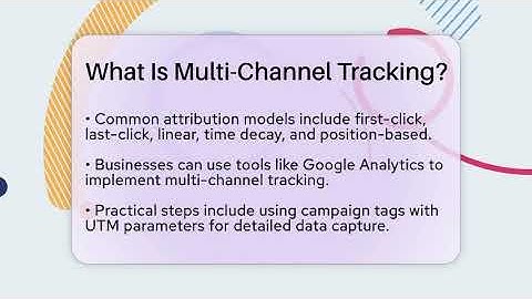 What Is Multi-Channel Tracking? - Everyday-Networking