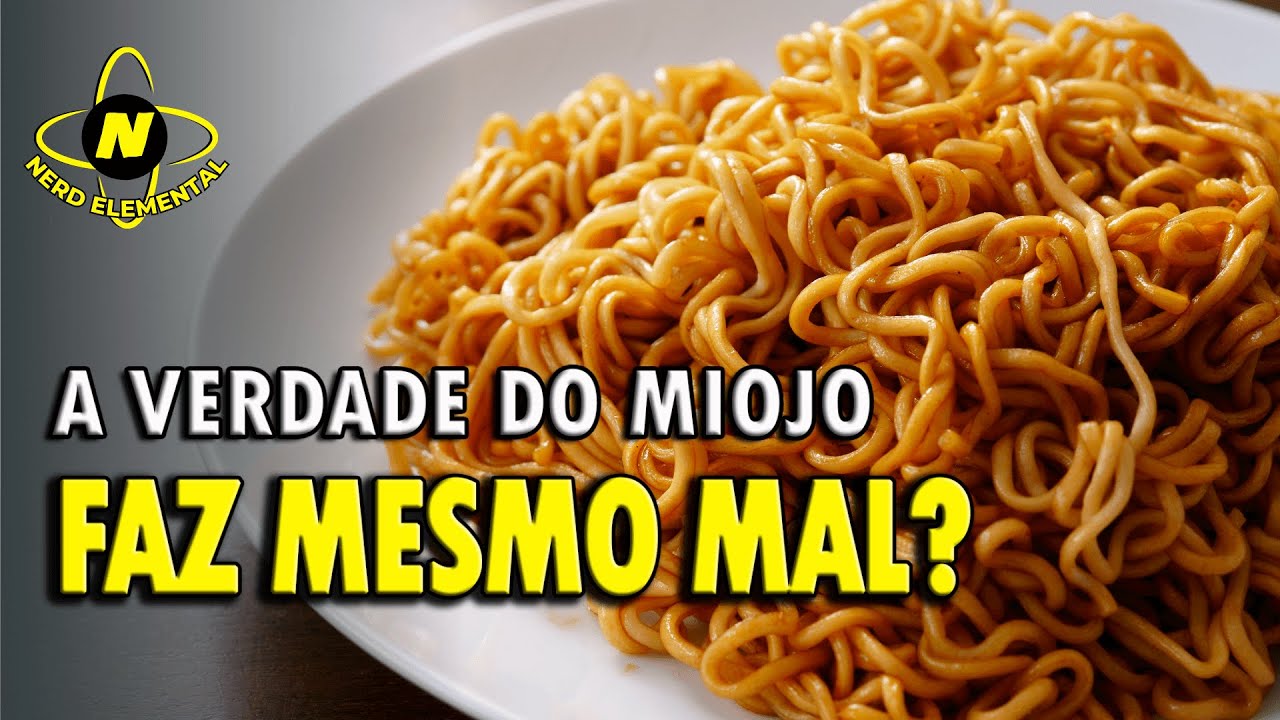 SAIBA A VERDADE DO MIOJO: SERÁ QUE FAZ TANTO MAL? - YouTube