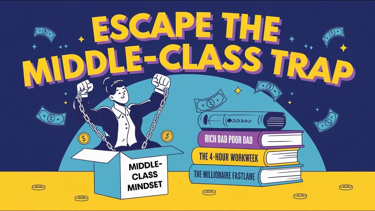 5 Books to Escape the Middle-Class Mindset and Build Wealth - YouTube