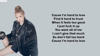 BLACKPINK ROSÉ - Hard To Love (Lyrics)