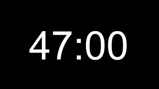 47 Minute Timer / 2820 Seconds Timer