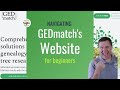 Navigating the New GEDmatch Website (Beginner's Edition)