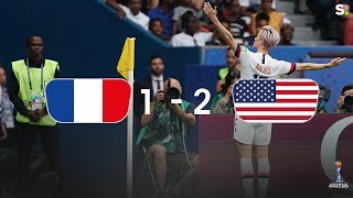 Titelverdediger VS maakt einde aan WK-droom van Franse gastvrouwen