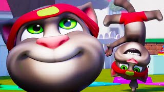 Talking Tom 🐱 Ejercicio Matutino con Tom 🔥 Super Toons TV Dibujos Animados en Español