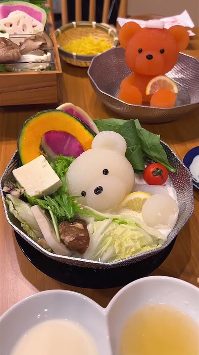 The Cutest Hot Pot Ever Seen #japan #food #shorts