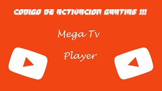 Que código se le pone ala aplicación Megatv player screenshot 5