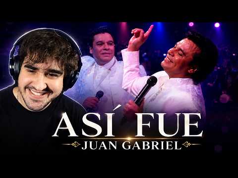 ¡QUE INCREIBLE! REACCIÓN a JUAN GABRIEL - ASÍ FUE (EN VIVO)