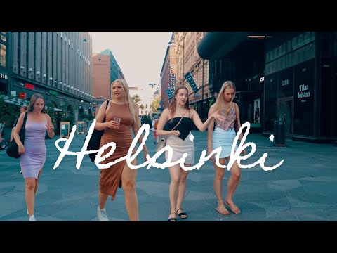 Helsinki Finland Walking Tour 4k 2023 🇫🇮 Summer 2023 | Full City Tour | Tourist Attractions