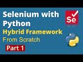 Selenium with Python: Build Hybrid Framework from Scratch 🚀