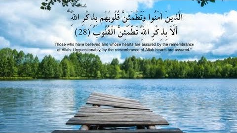 #تلاوات_خاشعة ( الَّذِينَ آمَنُوا وَتَطْمَئِنُّ قُلُوبُهُم بِذِكْرِ اللَّهِ ۗ …)❤️🩹❤️#مؤثر جدا