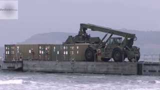 RT240 beach operations for US Marines