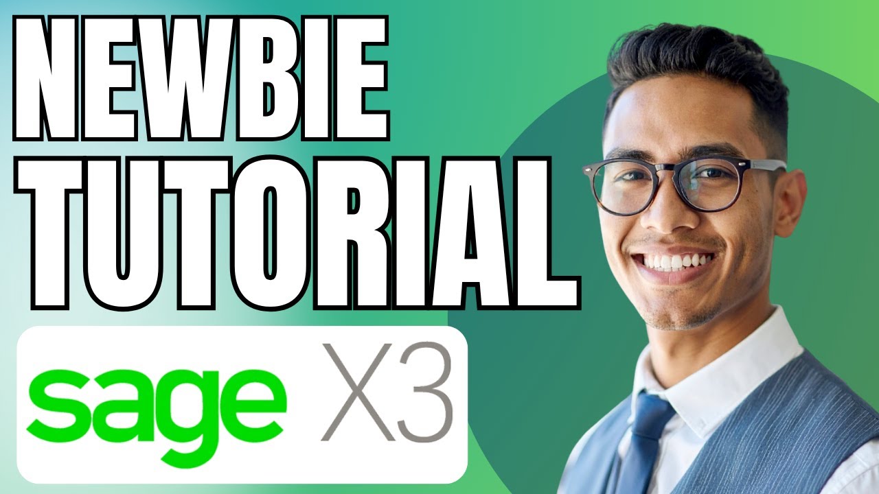 Sage X3 Tutorial for Newbies | ERP Software Demo